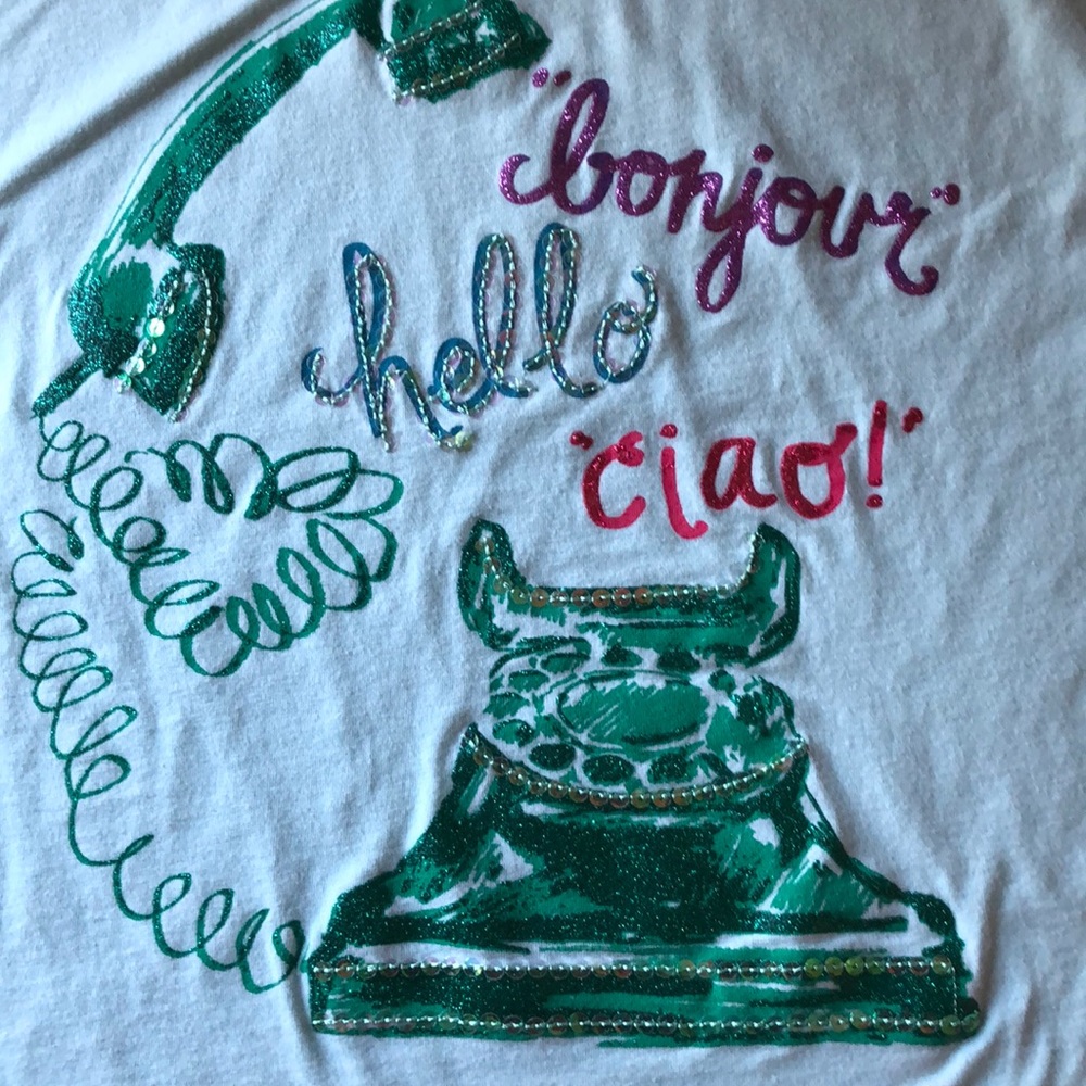 Girls Cherokee Hello Tee - Picture 3 of 4